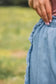Wide Leg Jeans Ocean Whisper Ruffle Jeans