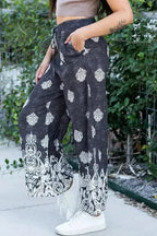 Wide Leg Pants Boho Charm Palazzo Pants