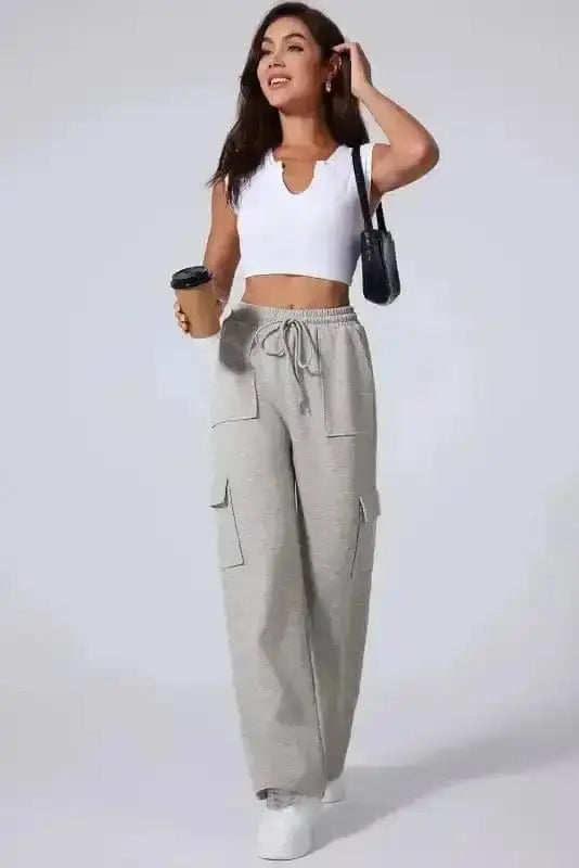 Yoga Pants BreezyBound Wide-Leg Fitness Pants