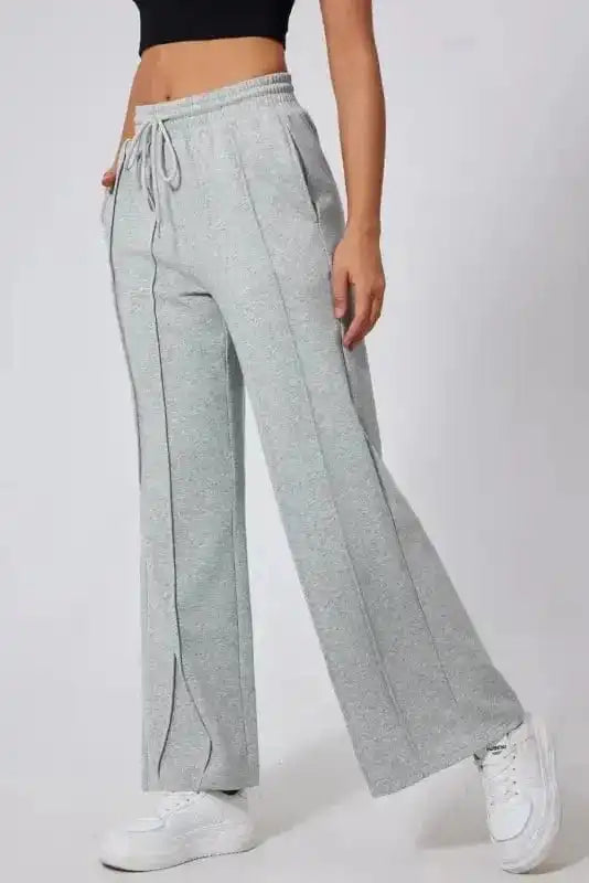 Yoga Pants UrbanEase Wide-Leg Joggers
