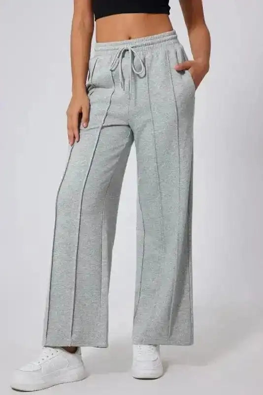 Yoga Pants UrbanEase Wide-Leg Joggers