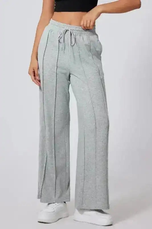 Yoga Pants UrbanEase Wide-Leg Joggers