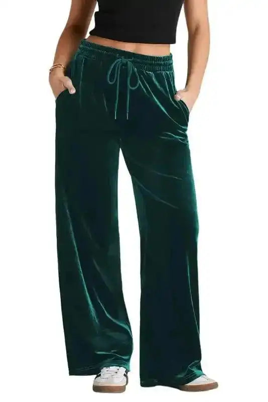 Yoga Pants Velvet Dream Flowy Trousers