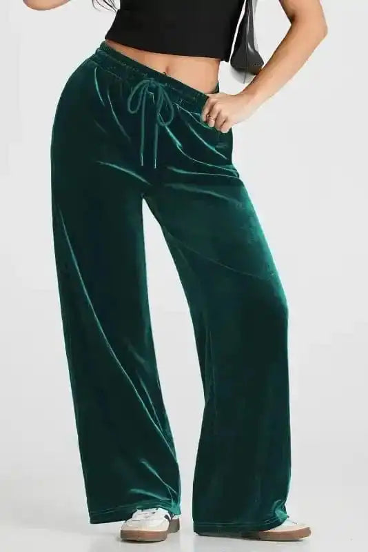 Yoga Pants Velvet Dream Flowy Trousers