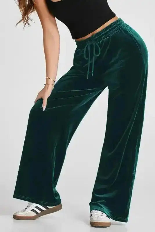 Yoga Pants Velvet Dream Flowy Trousers