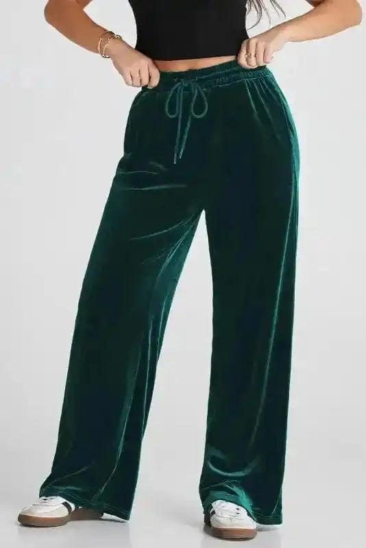 Yoga Pants Velvet Dream Flowy Trousers