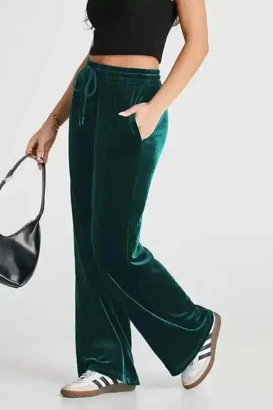 Yoga Pants Velvet Dream Flowy Trousers