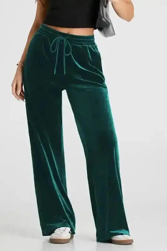 Yoga Pants Velvet Dream Flowy Trousers