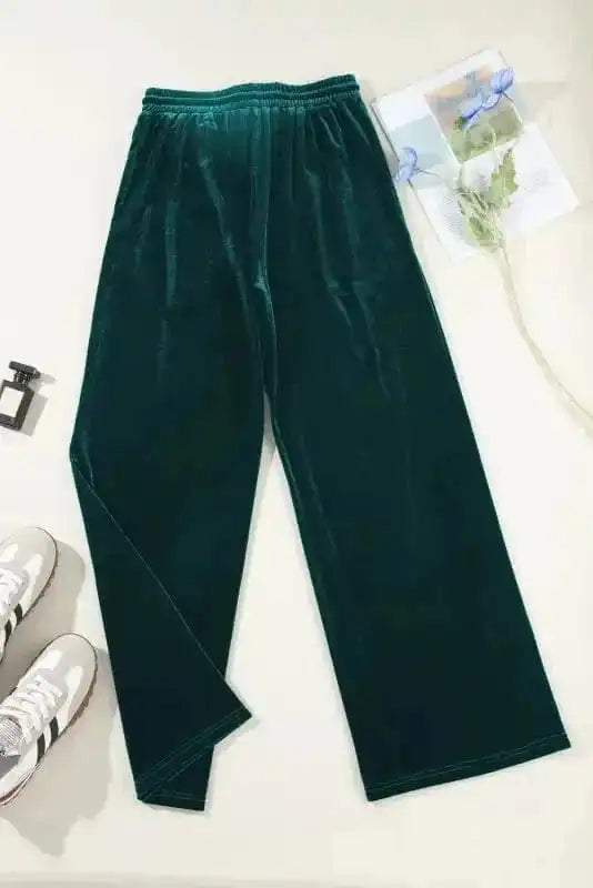 Yoga Pants Velvet Dream Flowy Trousers