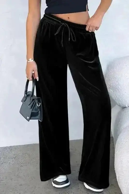 Yoga Pants Velvet Dream Flowy Trousers