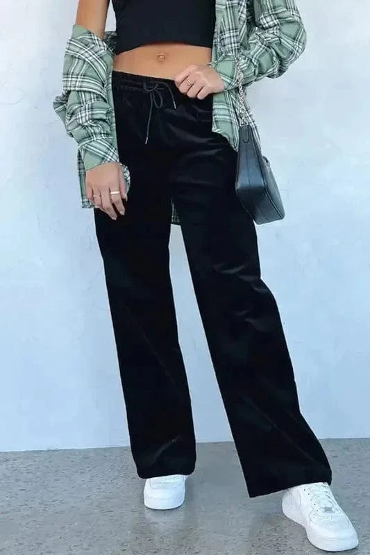 Yoga Pants Velvet Dream Flowy Trousers