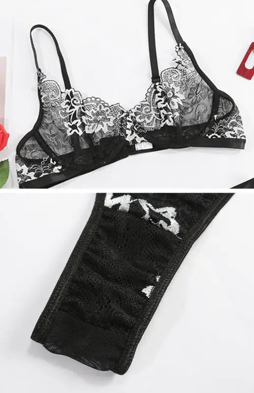 Your favorite ex - lace lingerie set - sets