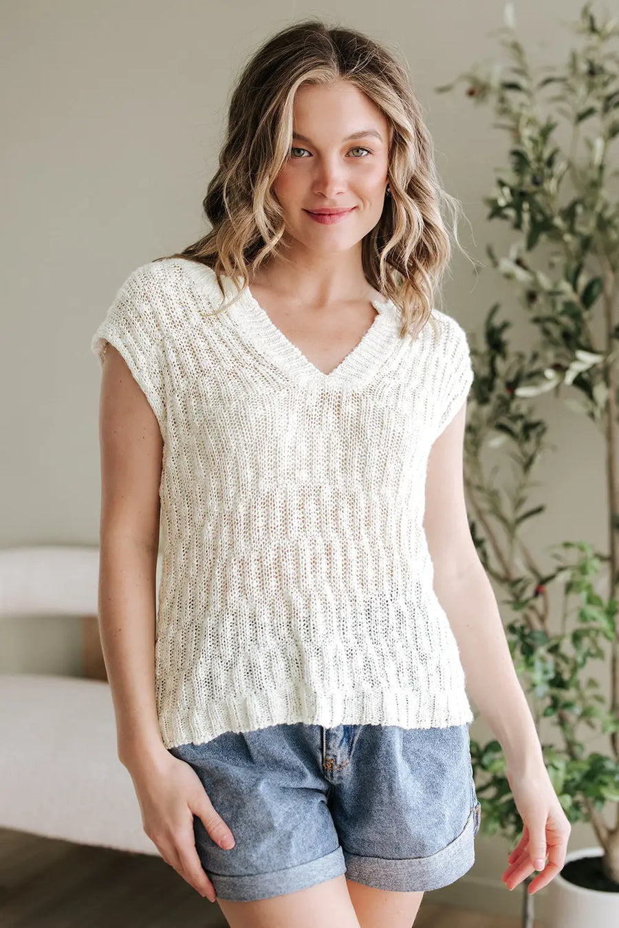 Summer haze jumper vest - lightweight | stylish comfort