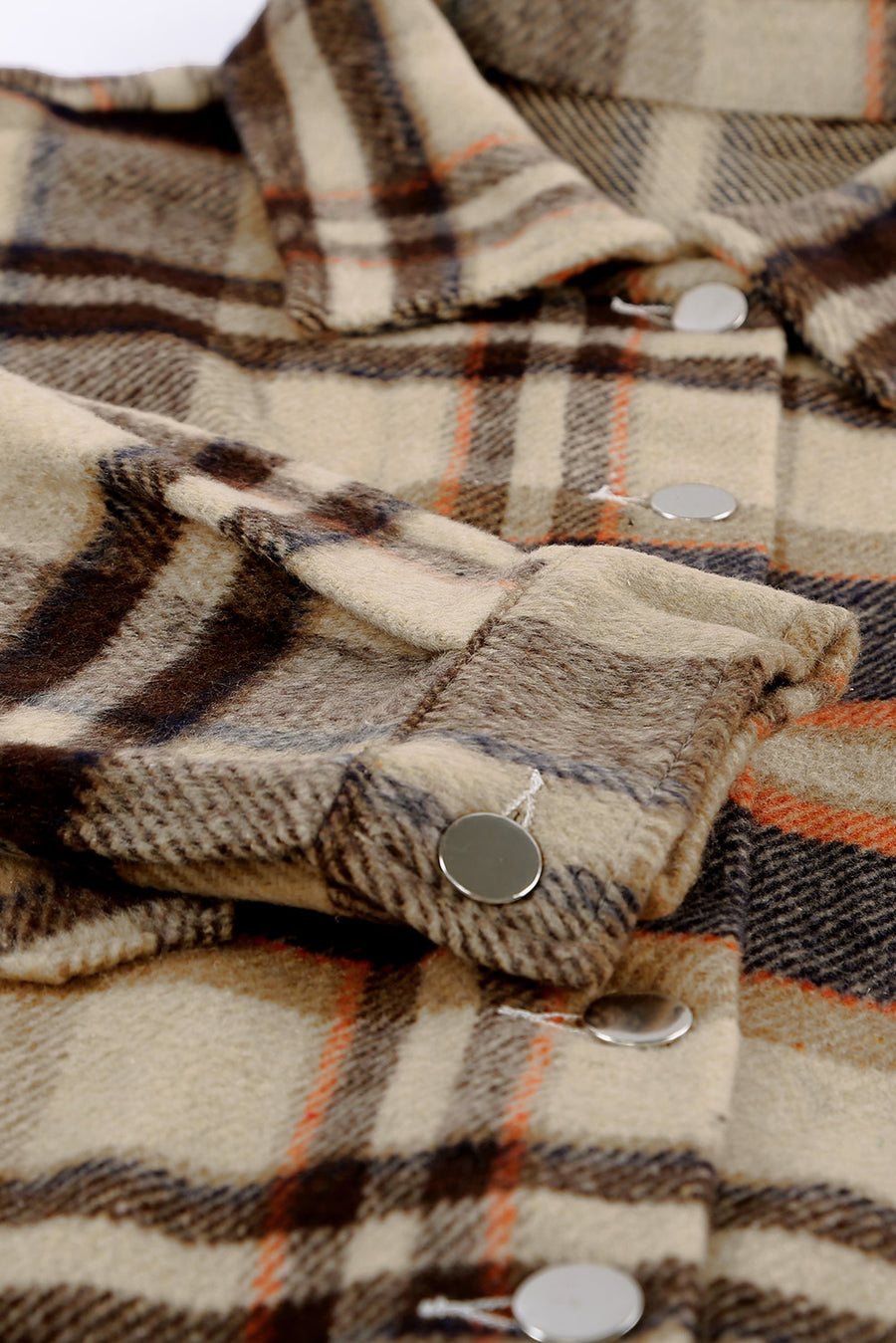 Oversized Plaid Shacket Women UK