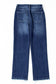 Stonewashed Skyline Flared Jeans