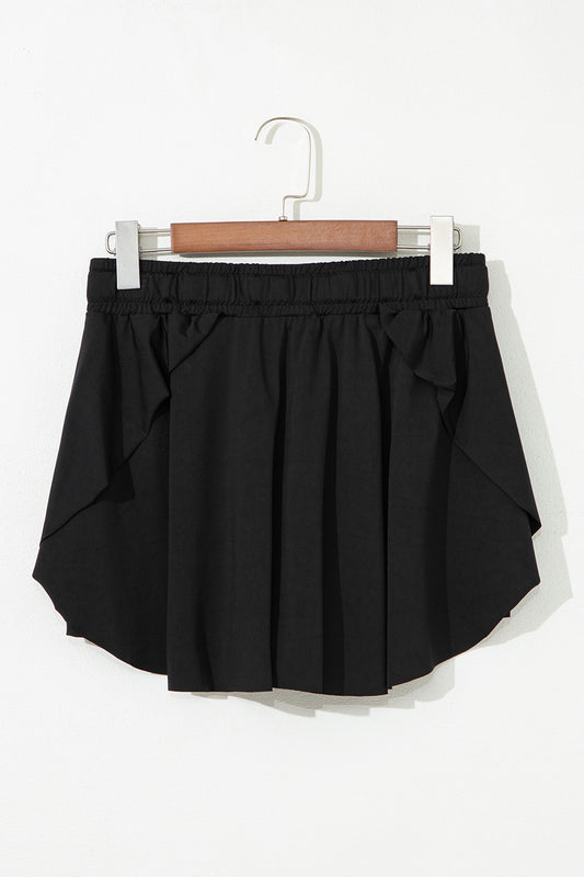 Drawstring Waist Casual Shorts Plus Size Women UK