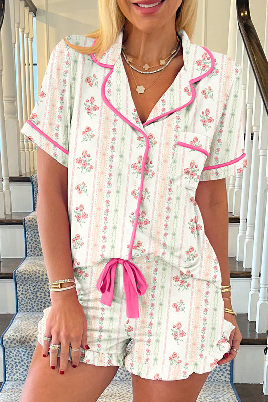 Floral Whisper Pajama Set