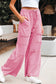 Fashionfitz Women's Wide Leg Cargo Pants - Trendy Style