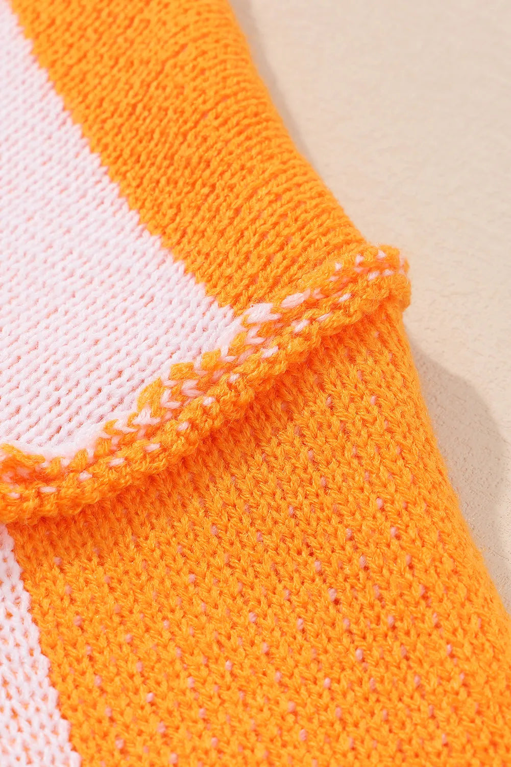 Pink Checkered Bishop Sleeve Sweater - Fashionfitz