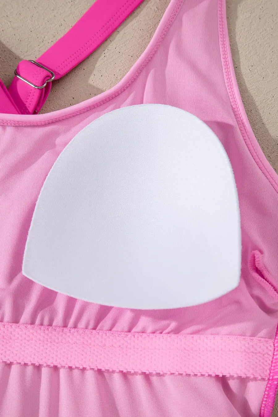 Swim dress with shorts women | pink one piece modest