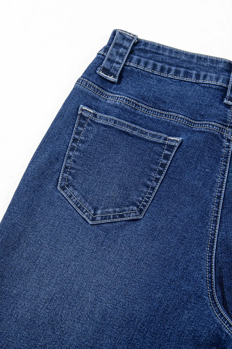 Nautical breeze wide-cut jeans - high waist wide leg durable denim