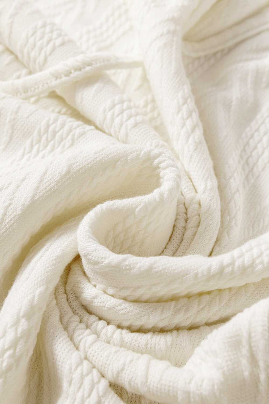 Patchwork Petals Knit Blouse