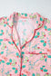 Festive bloom - multicolor floral christmas pajama set