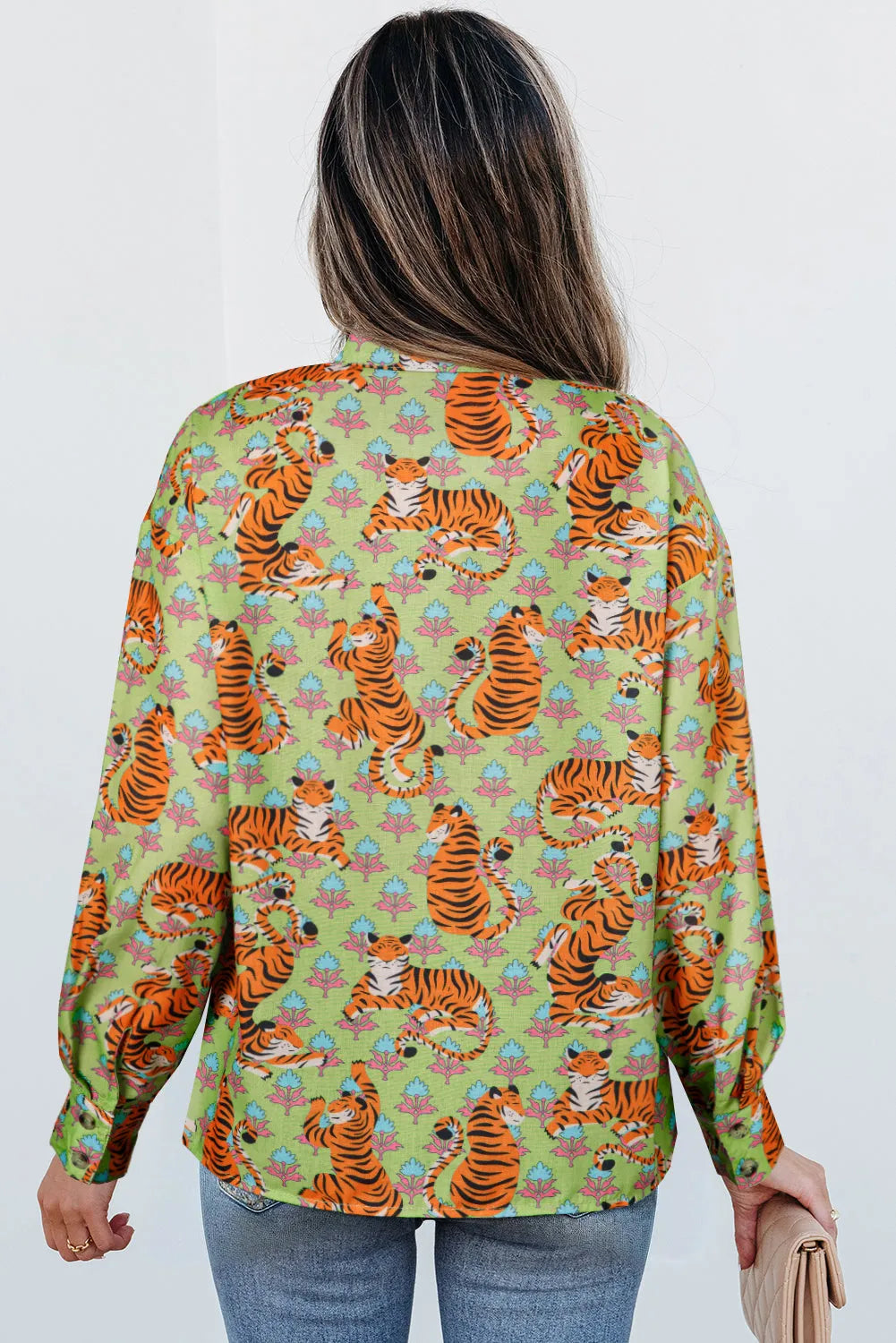 Tiger Chic Casual Shirt - Fashionfitz