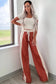 Flamingo fiesta wide-leg pants | vibrant & comfy high-waist design