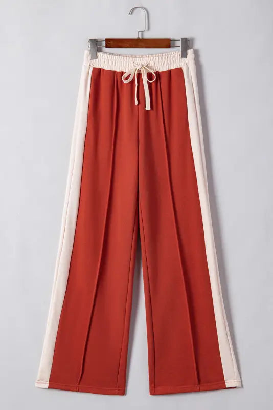 Flamingo fiesta wide-leg pants | vibrant & comfy high-waist design