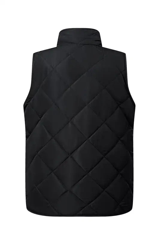 Fleece lined quilted vest | women’s coats | fashionfitz