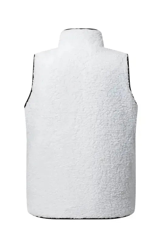 Fleece Lined Quilted Vest Coat - Fashionfitz