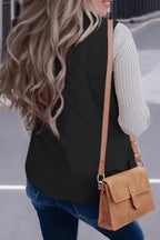 Fleece Lined Quilted Vest Coat - Fashionfitz