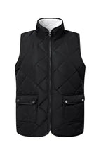 Fleece Lined Quilted Vest Coat - Fashionfitz
