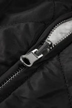 Fleece Lined Quilted Vest Coat - Fashionfitz