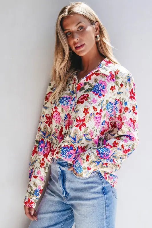 Flora fashionista slim fit shirt