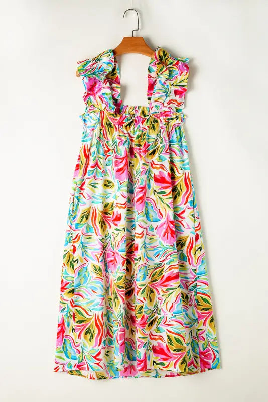 Floral cascade sundress - dresses