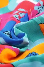 Floral Elastic Waist Casual Shorts - Fashionfitz