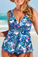 Floral elegance tankini top by fashionfitz