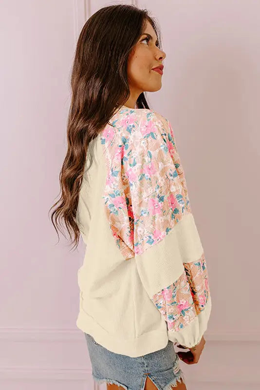 Floral fresco artisan blouse | women’s tops | fashionfitz