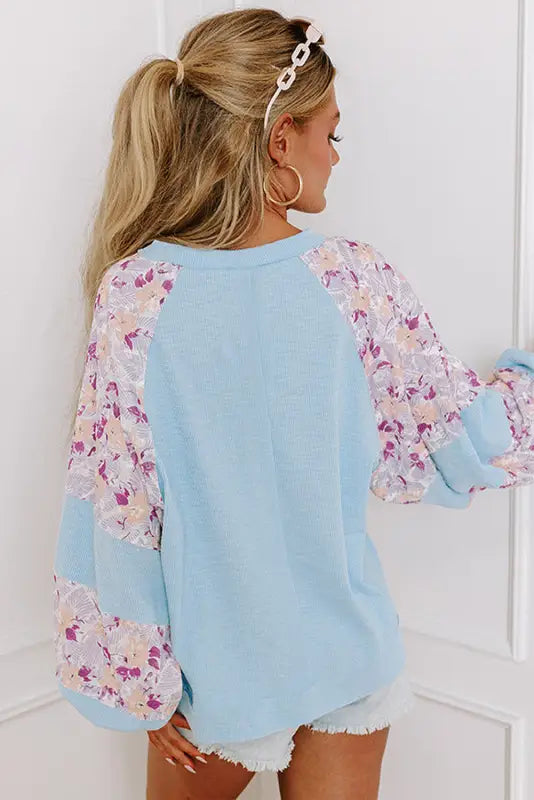 Floral fresco artisan blouse | women’s tops | fashionfitz