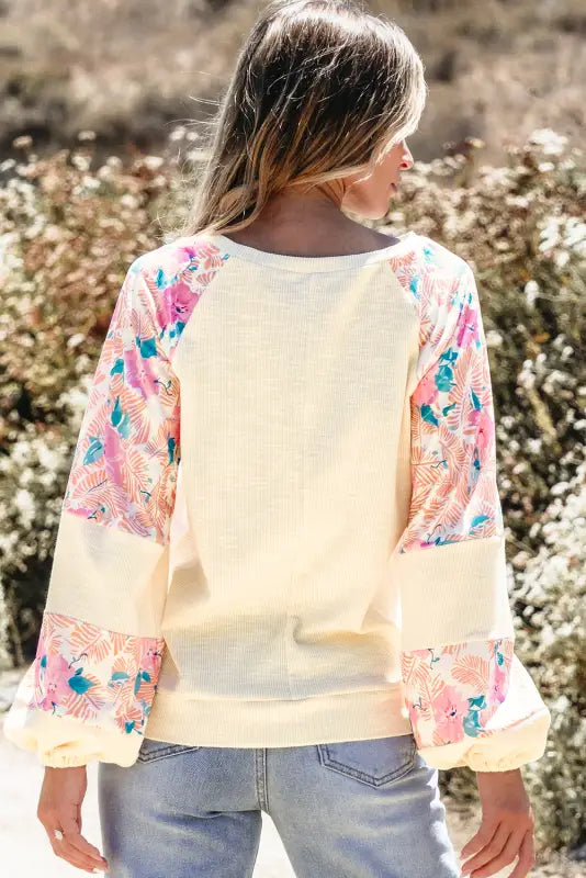 Floral fresco artisan blouse | women’s tops | fashionfitz