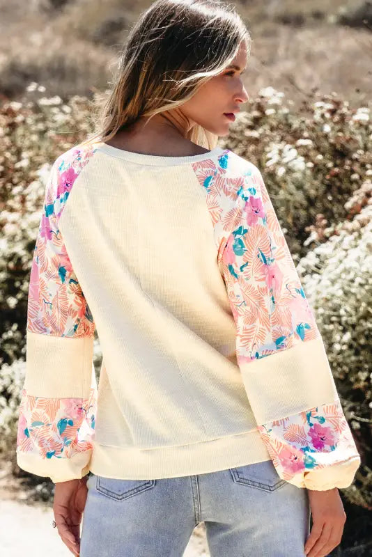 Floral fresco artisan blouse | women’s tops | fashionfitz