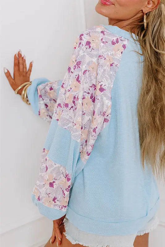 Floral fresco artisan blouse | women’s tops | fashionfitz