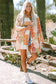 Floral mosaic open kimono | fashionfitz