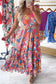 Floral Ruffle Tiered Maxi Dress - Fashionfitz