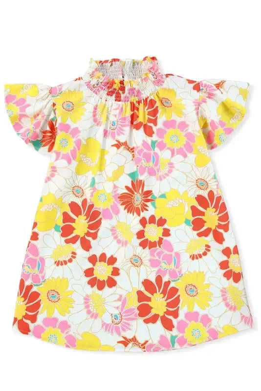 Floral Wide Leg Jumpsuit - Fashionfitz