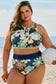 Floral zipped bikini - plus size by fashionfitz