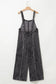 Frayed denim wide leg overalls by fashionfitz