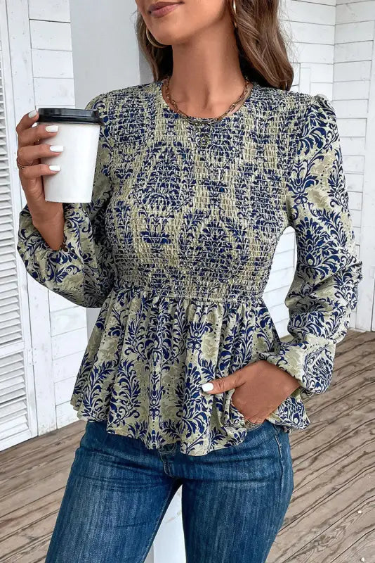 Free spirit peplum blouse | boho tops | fashionfitz